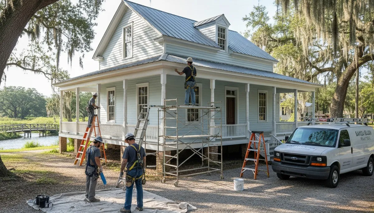 Professional painting services in Lafayette, LA for residential and commercial projects