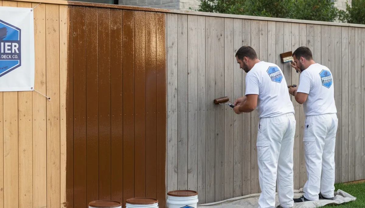 Professional fence painting in Lafayette, LA for durable protection and a clean finish